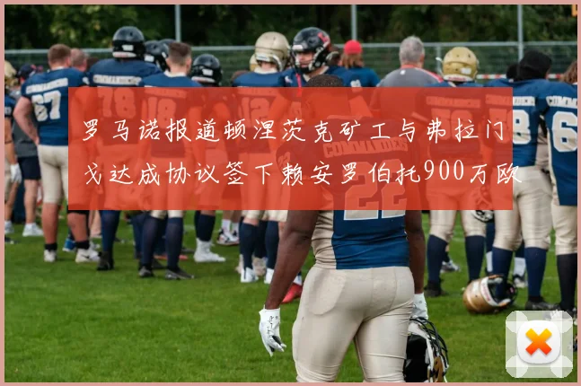 罗马诺报道顿涅茨克矿工与弗拉门戈达成协议签下赖安罗伯托900万欧元
